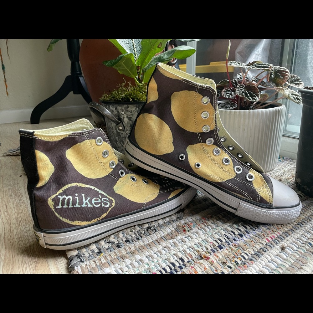 Original mikes hard lemonade high top converse